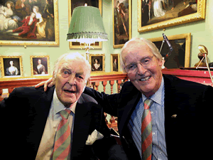 Donald Sinden and Nicholas Parsons