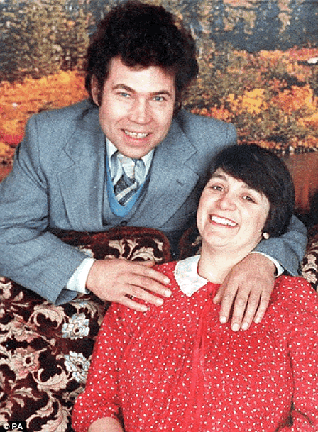 Merciless killers: Fred and Rosemary West. Seeing him as glamorous, 